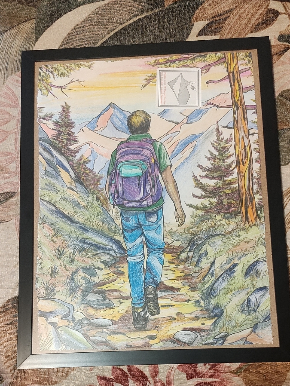 ART: WALK WITH NATURE, (NWOT) - Picture 7 of 7